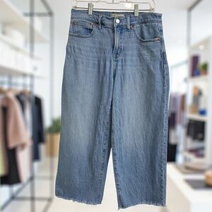 Madewell The Perfect Vintage Wide Leg Crop Jean 29P